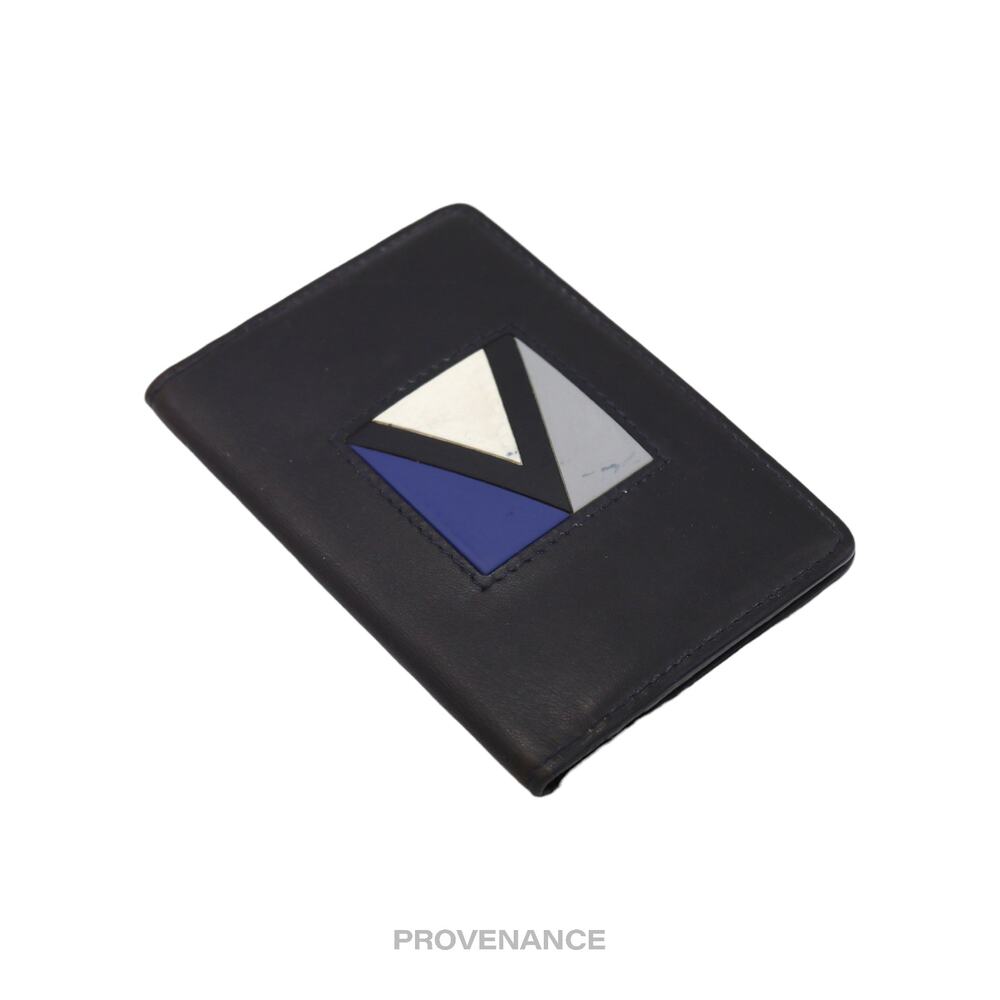 🔴 Louis Vuitton Cup Pocket Organizer Wallet - Navy Leather - Picture 4 of 8